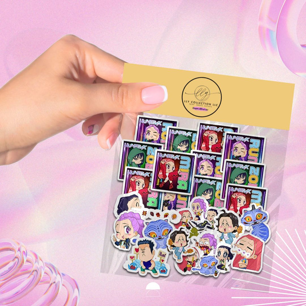 KPop Demon Hunters Sticker Packs- Sticker Collection 3