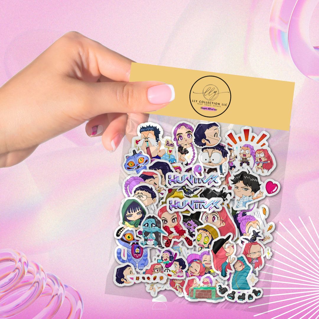 KPop Demon Hunters Sticker Packs- Sticker Collection 3