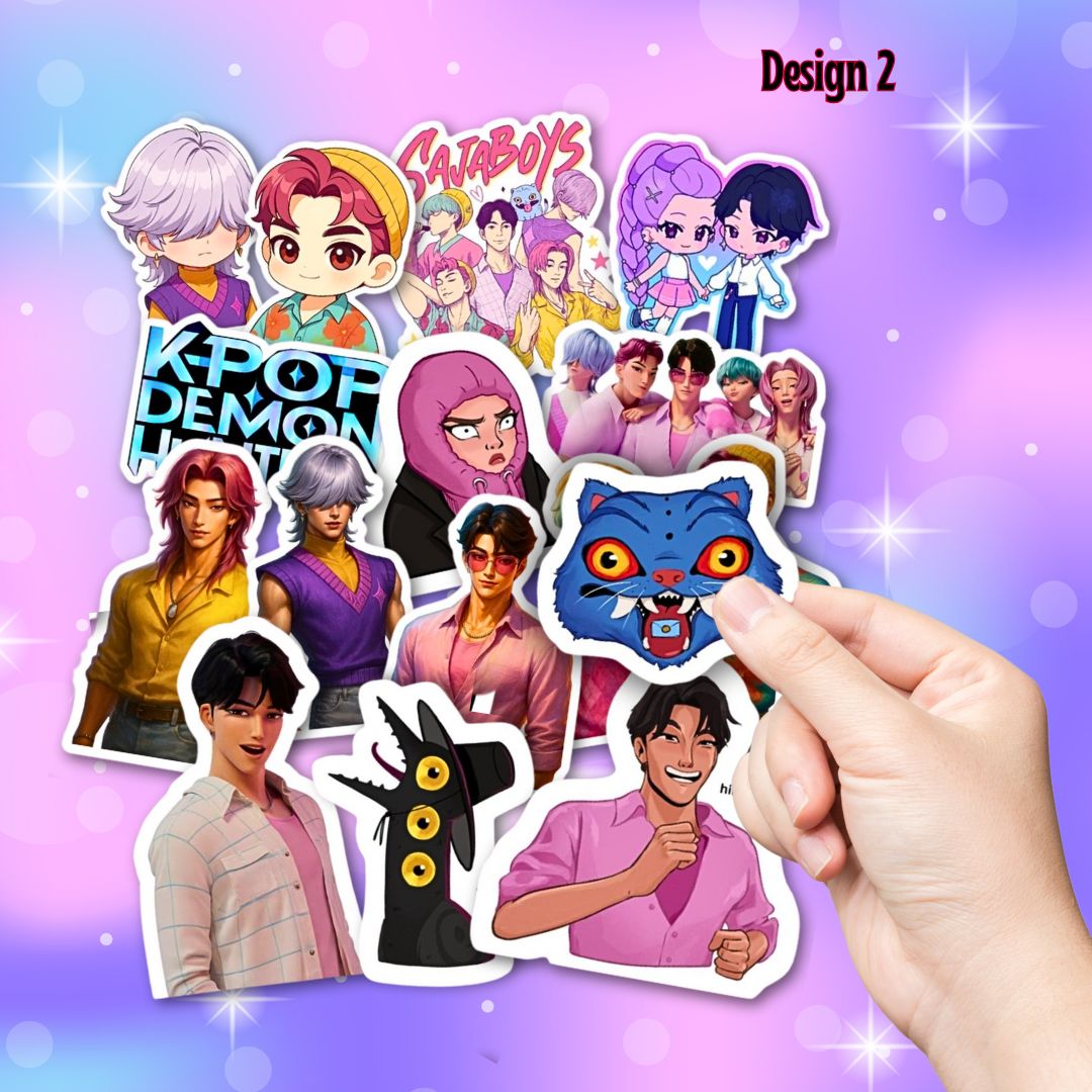 KPop Demon Hunters Sticker Packs- Sticker Collection 4