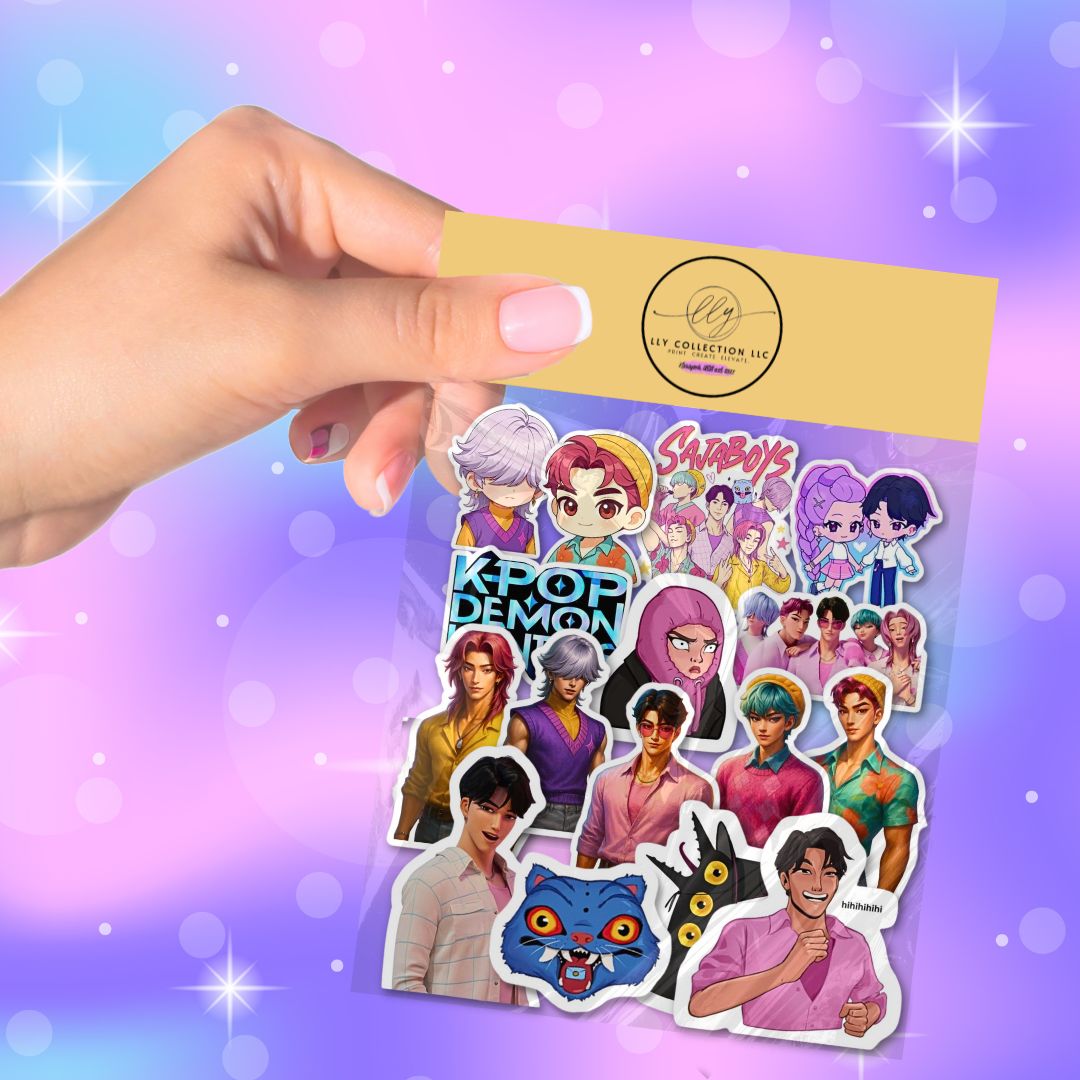 KPop Demon Hunters Sticker Packs- Sticker Collection 4