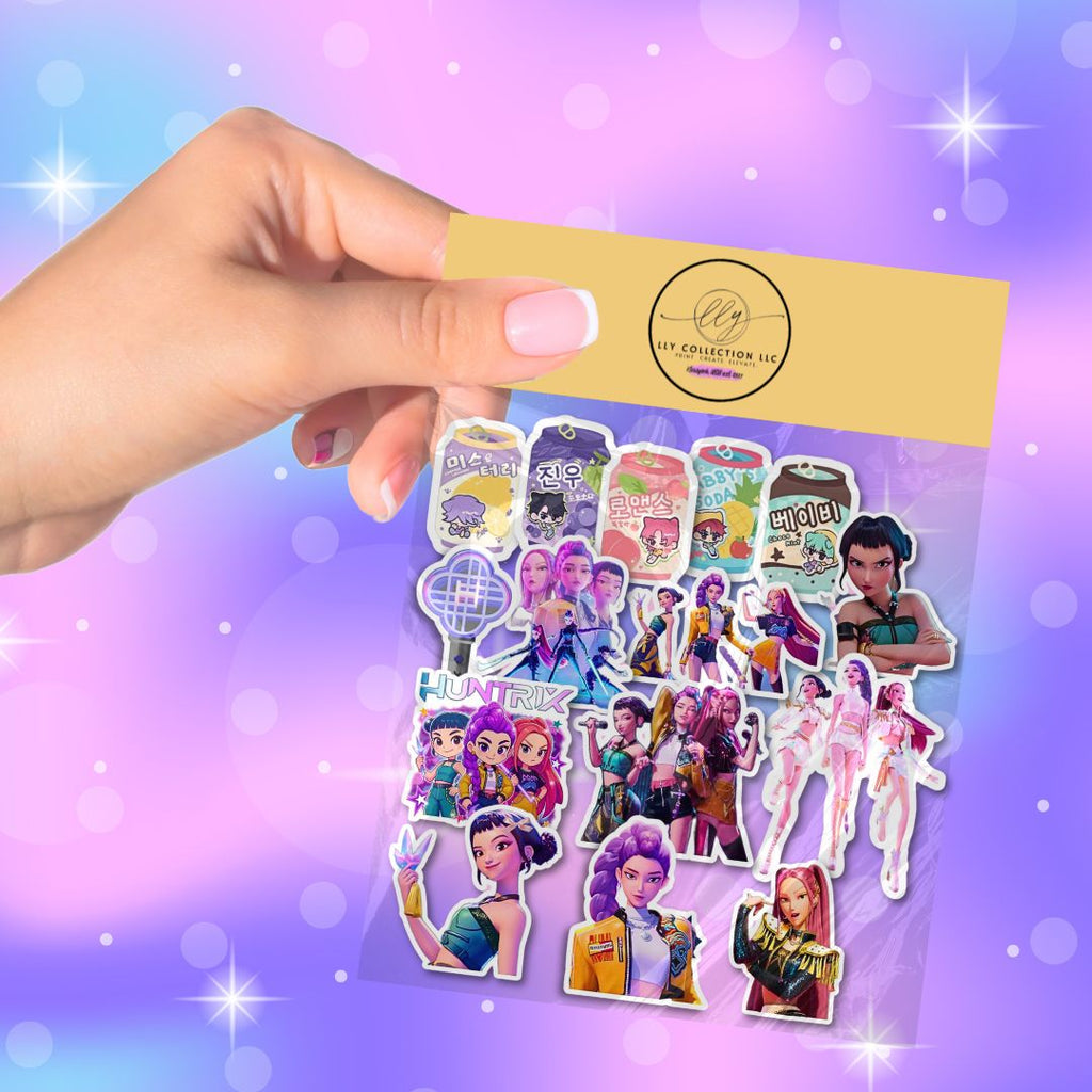 KPop Demon Hunters Sticker Packs- Sticker Collection 4