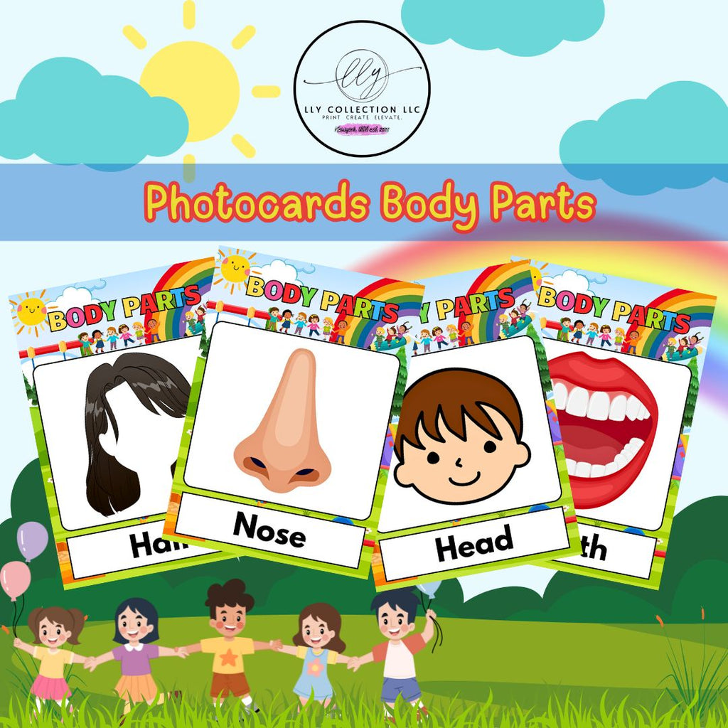 Body Parts Photocard Pack