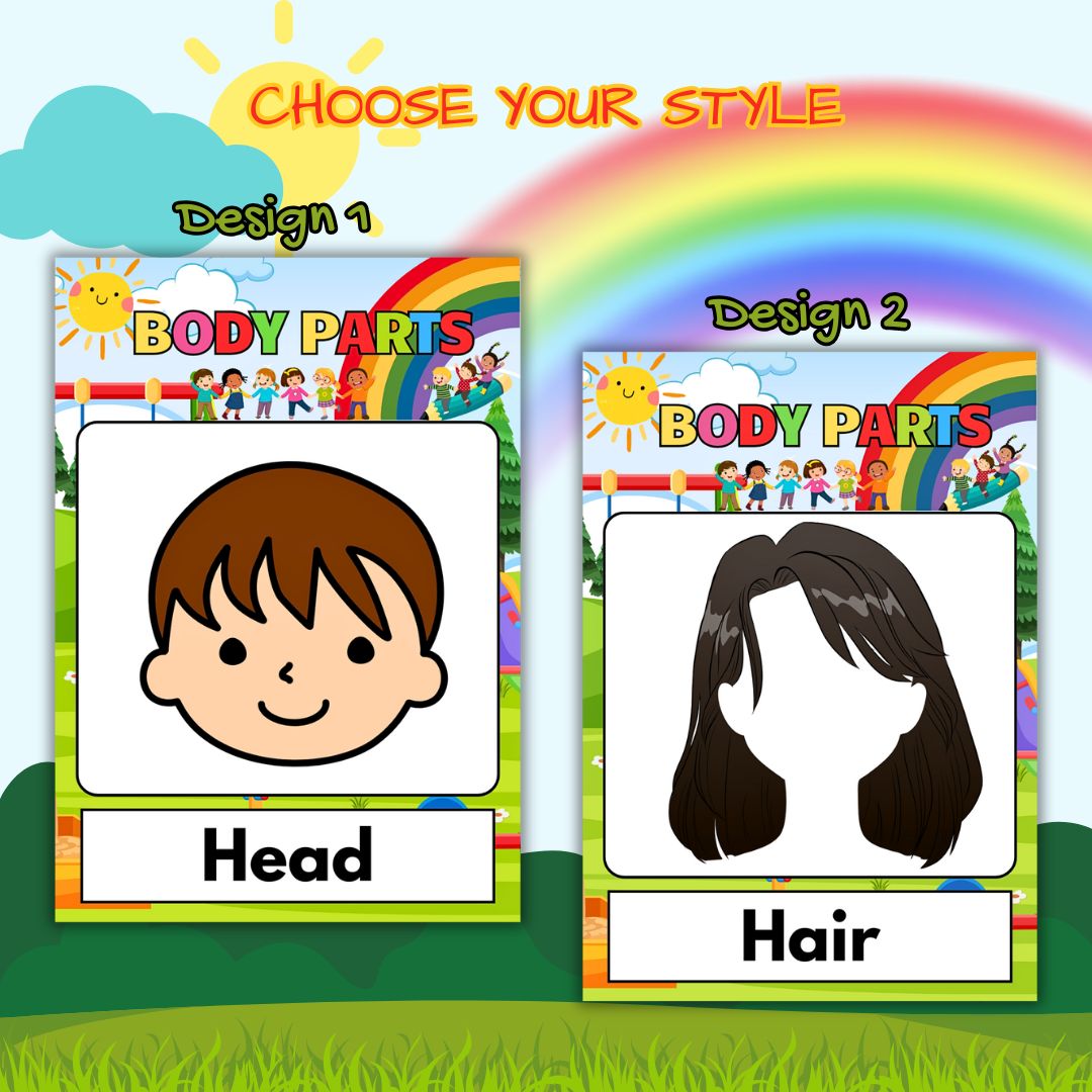 Body Parts Photocard Pack