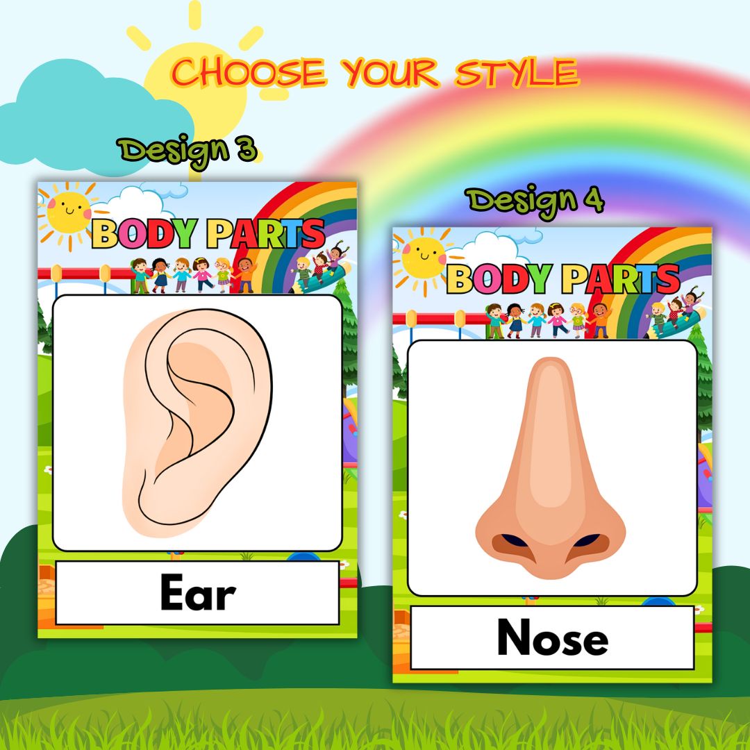 Body Parts Photocard Pack