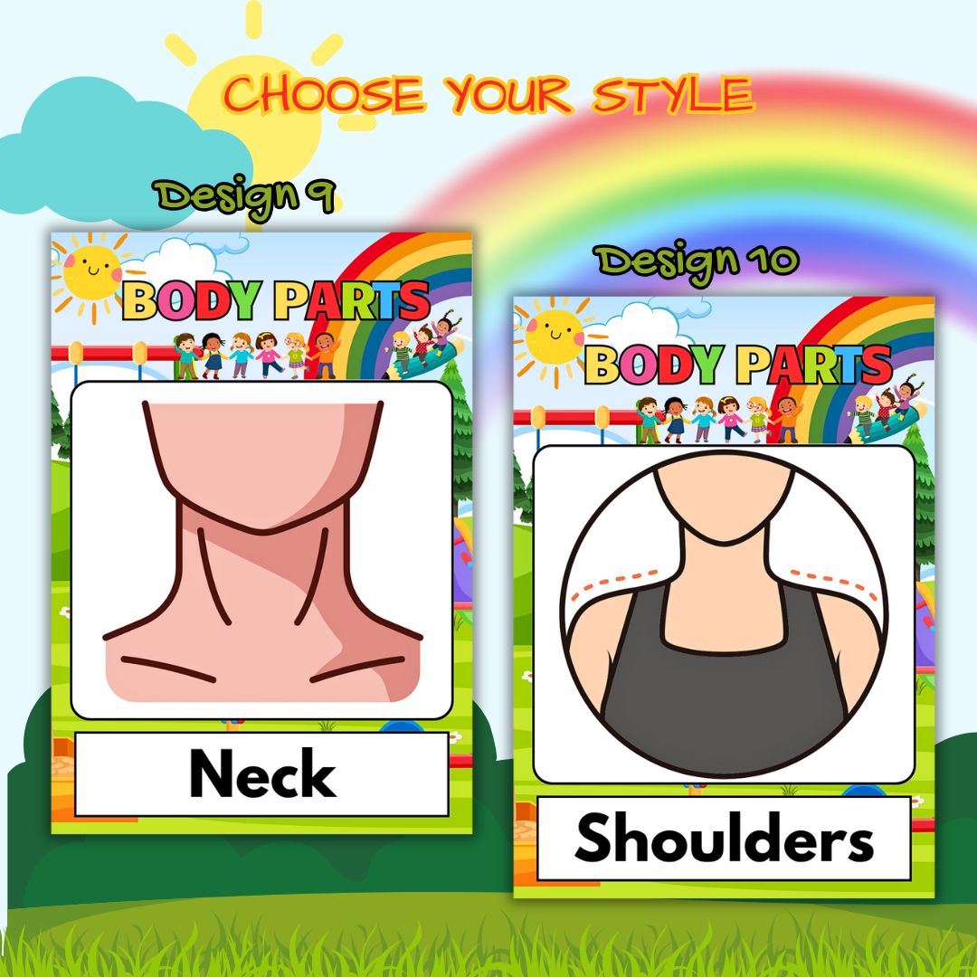 Body Parts Photocard Pack