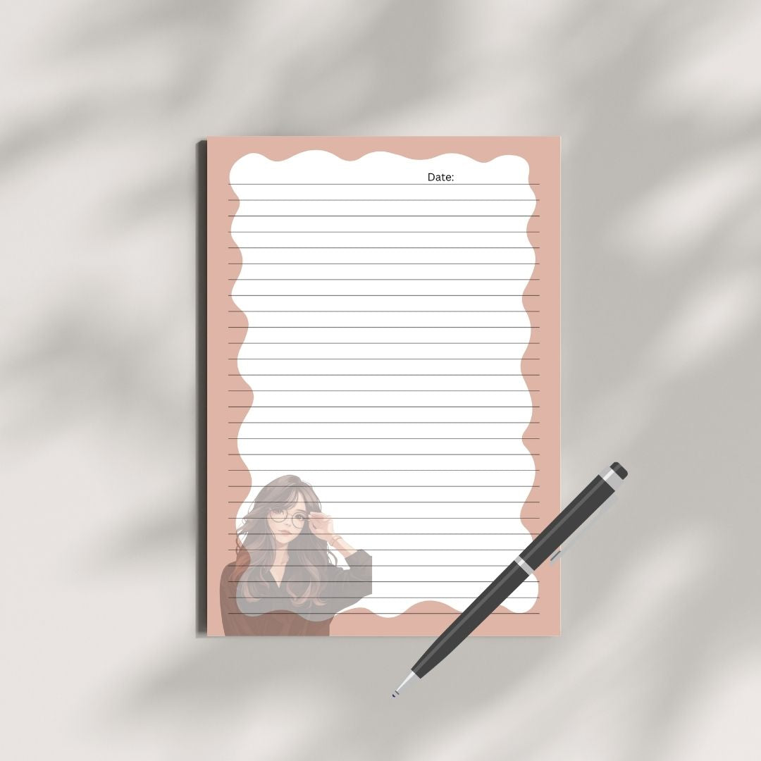 80-Page Notepad | 8 Unique Styles