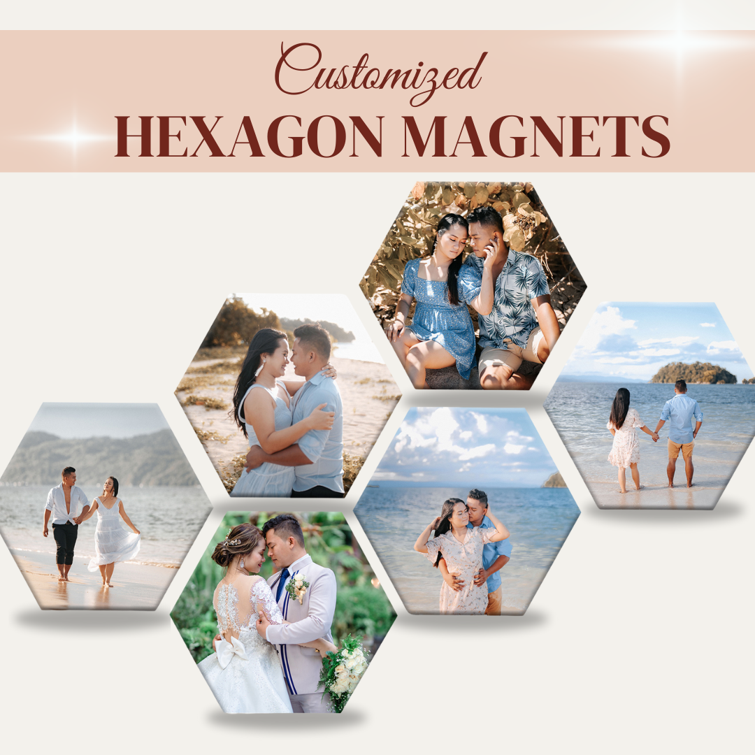 Customized Hexagon Ref Magnet