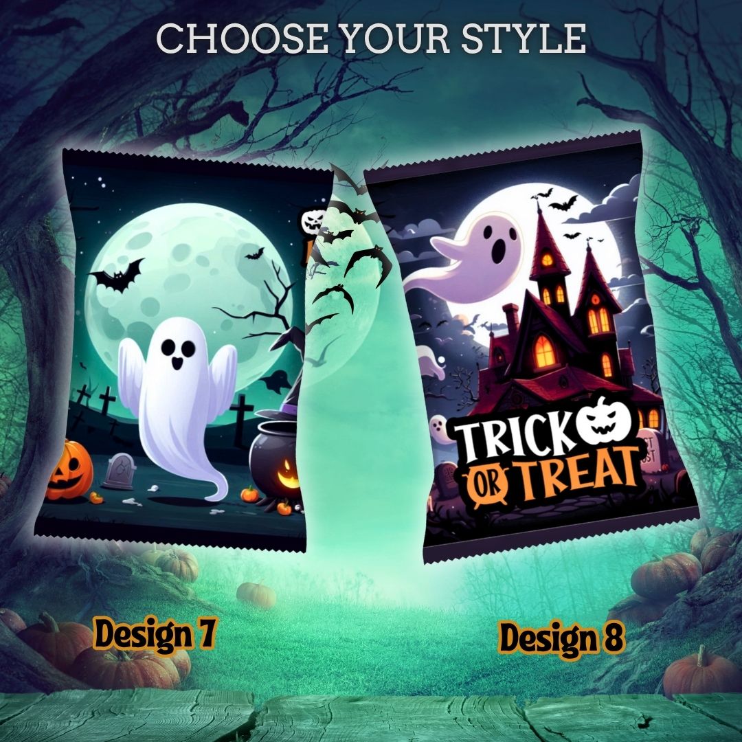 Halloween Empty Chip Bag Party Favor Collection 2