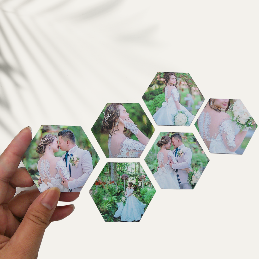 Customized Hexagon Ref Magnet