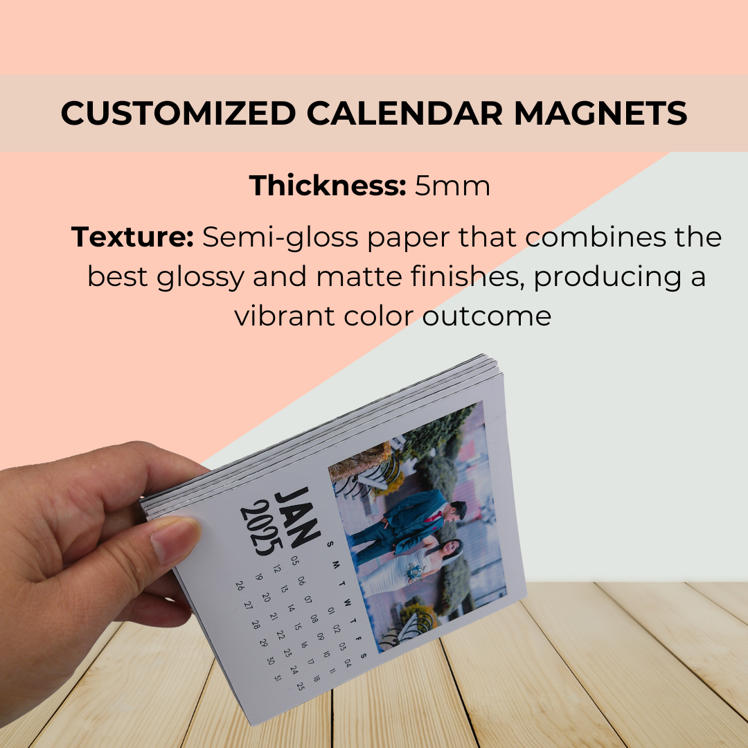 Custom Calendar Magnet