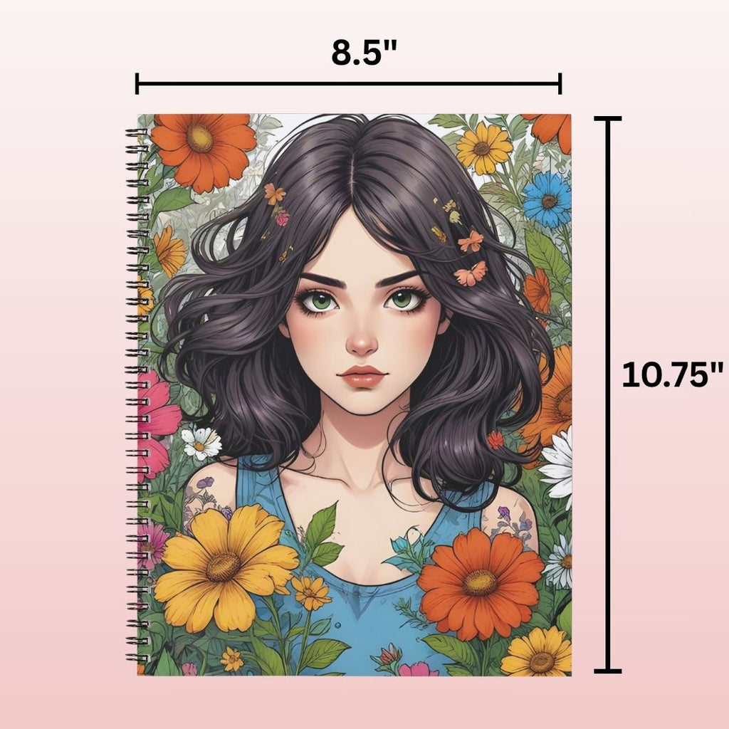 Floral Notebooks for Women