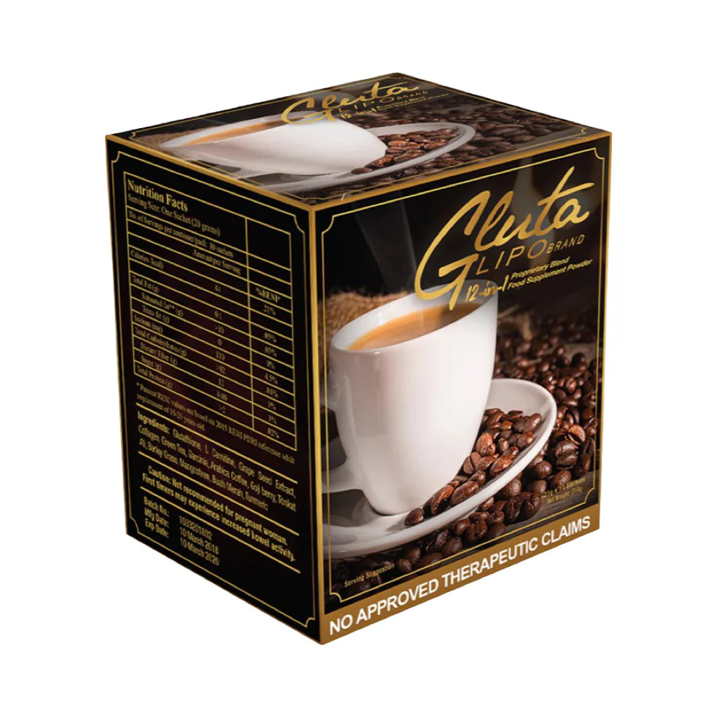 13-in-1 Glutalipo Coffee - 10 Sachet