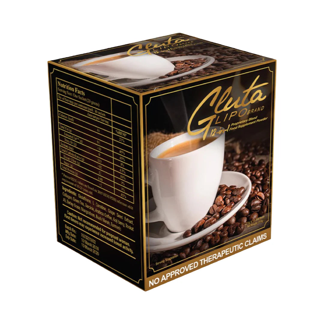 13-in-1 Glutalipo Coffee - 10 Sachet