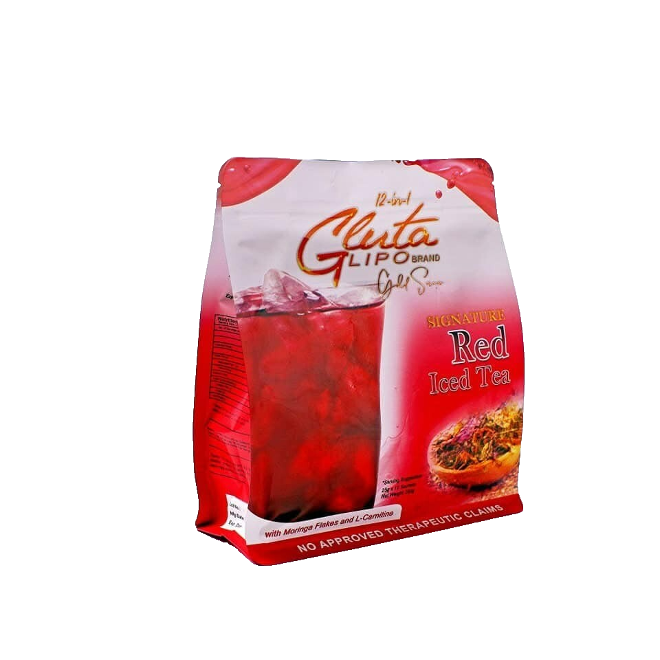 12-in-1 Glutalipo Gold Series Red Iced Tea