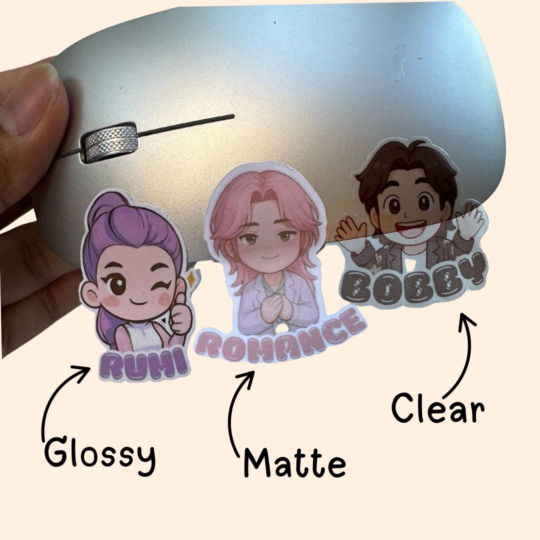KPop Demon Hunters Sticker Packs- Sticker Collection 3