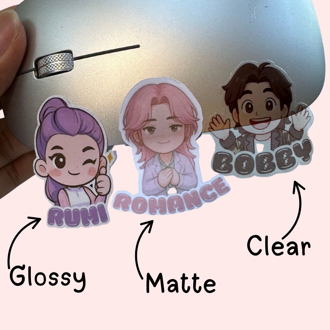 KPop Demon Hunters Sticker Packs- Sticker Collection 4