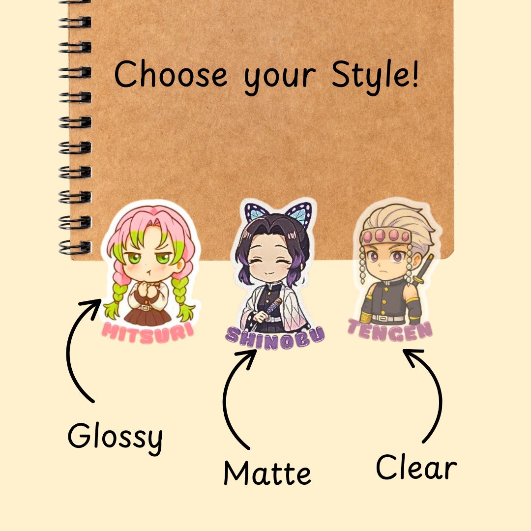 Demon Slayer Sticker Pack- Collection 1
