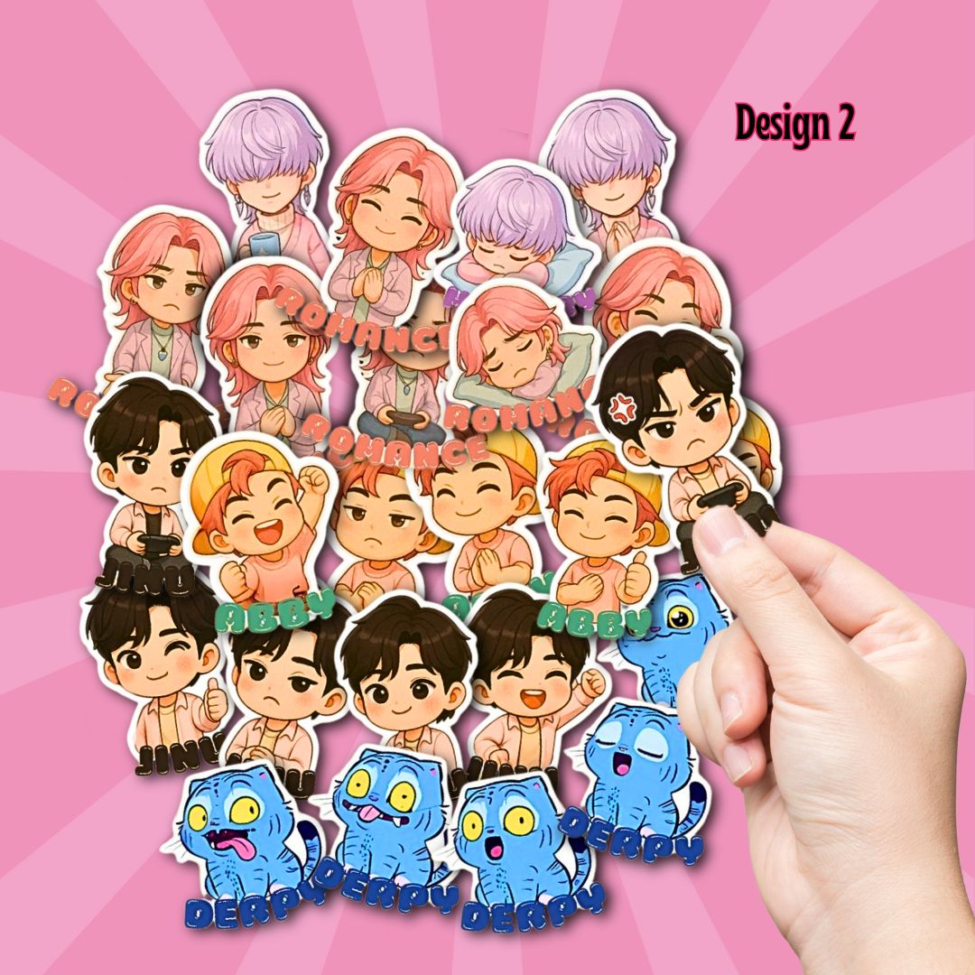 KPop Demon Hunters Sticker Packs- Sticker Collection 2