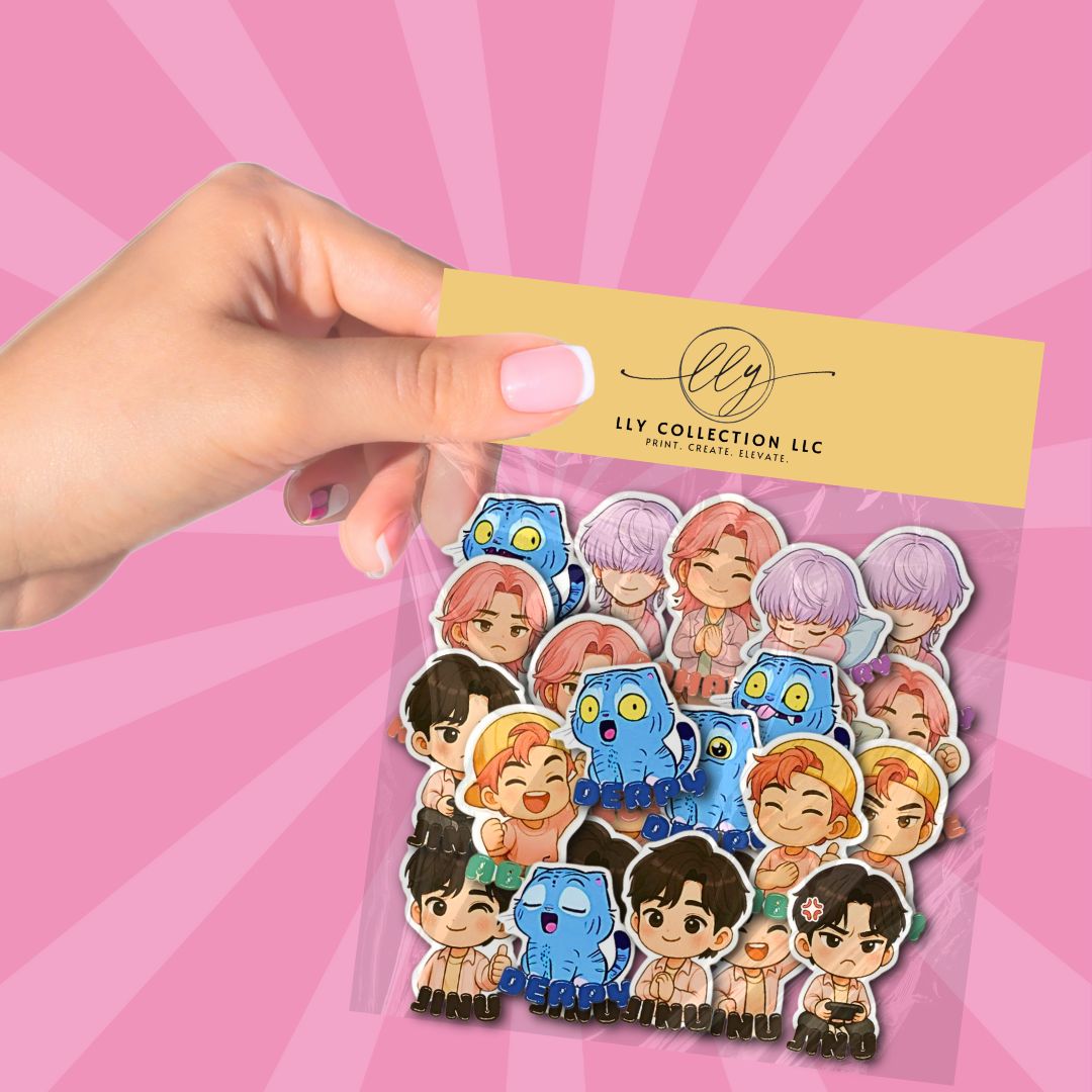 KPop Demon Hunters Sticker Packs- Sticker Collection 2