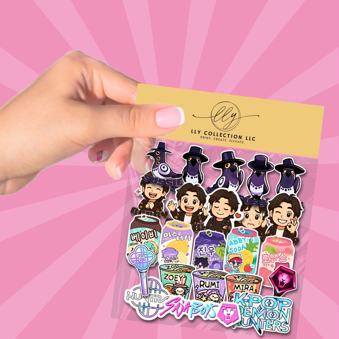 KPop Demon Hunters Sticker Packs- Sticker Collection 2
