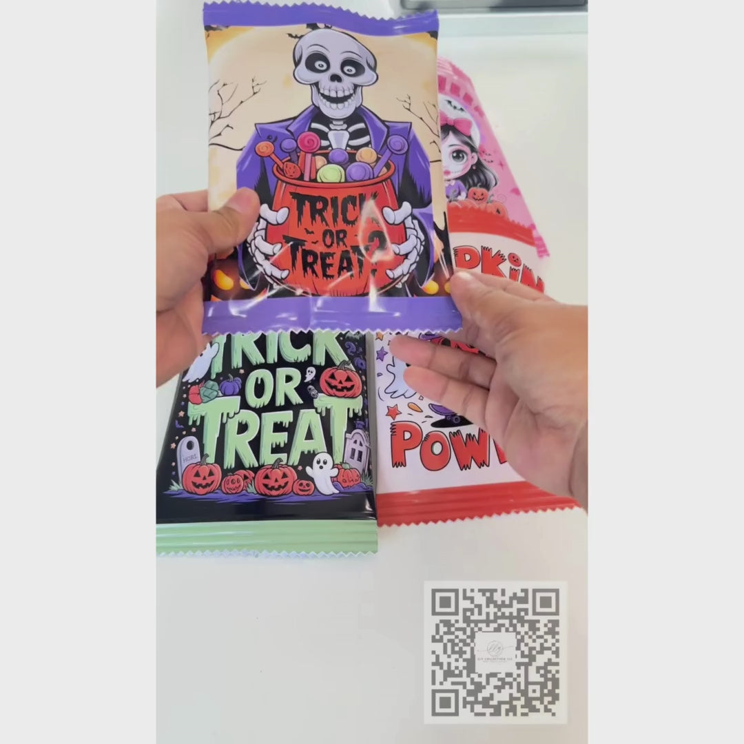 Halloween Empty Chip Bag Party Favor Collection 3