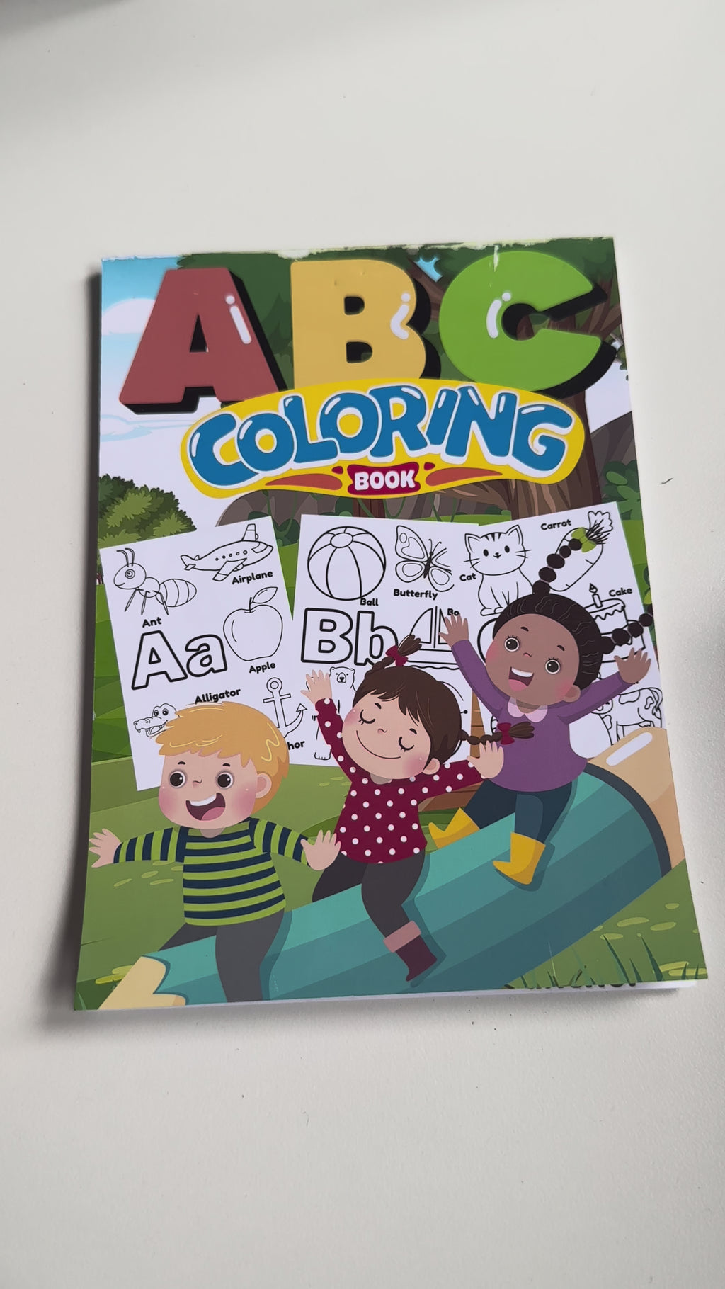 ABC Coloring Book for Kids